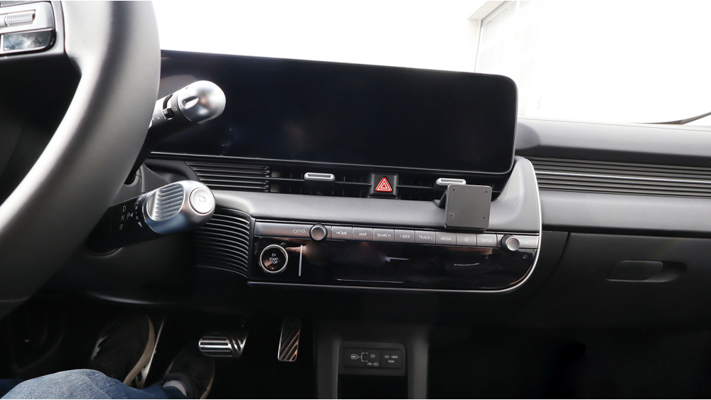 Brodit 856249 Autohalterung Hyundai, Ioniq 5 25-, an der Mittelconsole, Center mount