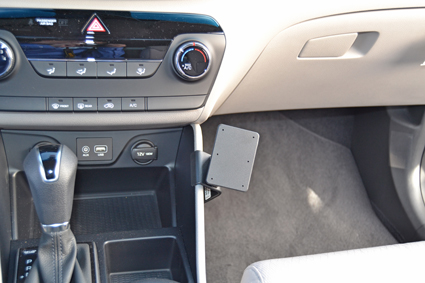 Brodit 855154 support Hyundai Tucson année 16-, Angled mount