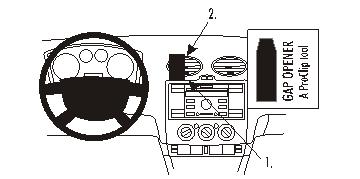 Brodit 853584 Autohalterung Ford Focus