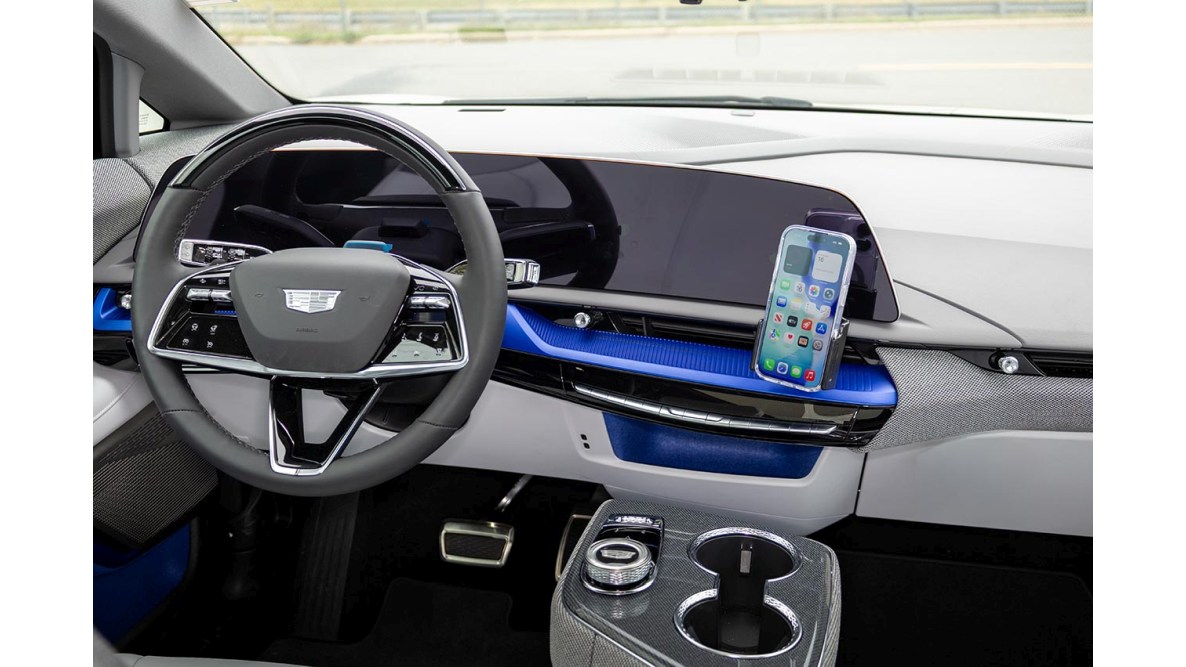 Brodit 856230 Autohalterung Cadillac, Optiq 25-, an der Mittelconsole, Center mount