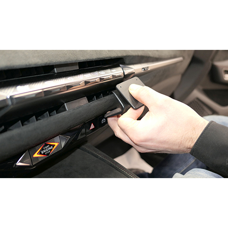 Brodit 855855 support voiture DS DS4, 22- fixation à la console coudé