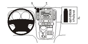 Brodit 853828 support voiture Hyundai Entourage
