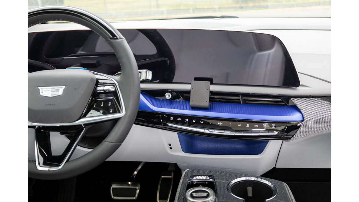 Brodit 856230 Autohalterung Cadillac, Optiq 25-, an der Mittelconsole, Center mount