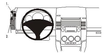 Brodit 803806 support voiture Mazda 5