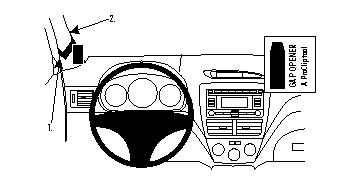 Brodit 804084 support voiture Subaru Impreza