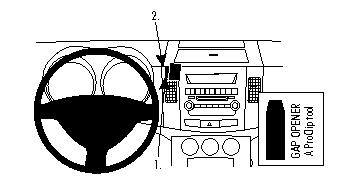 Brodit 854000 support voiture Citroen C-Crosser