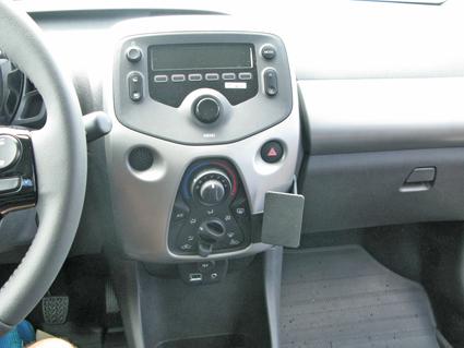 Brodit 855035 support Peugeot 108 année 14-, Angled mount