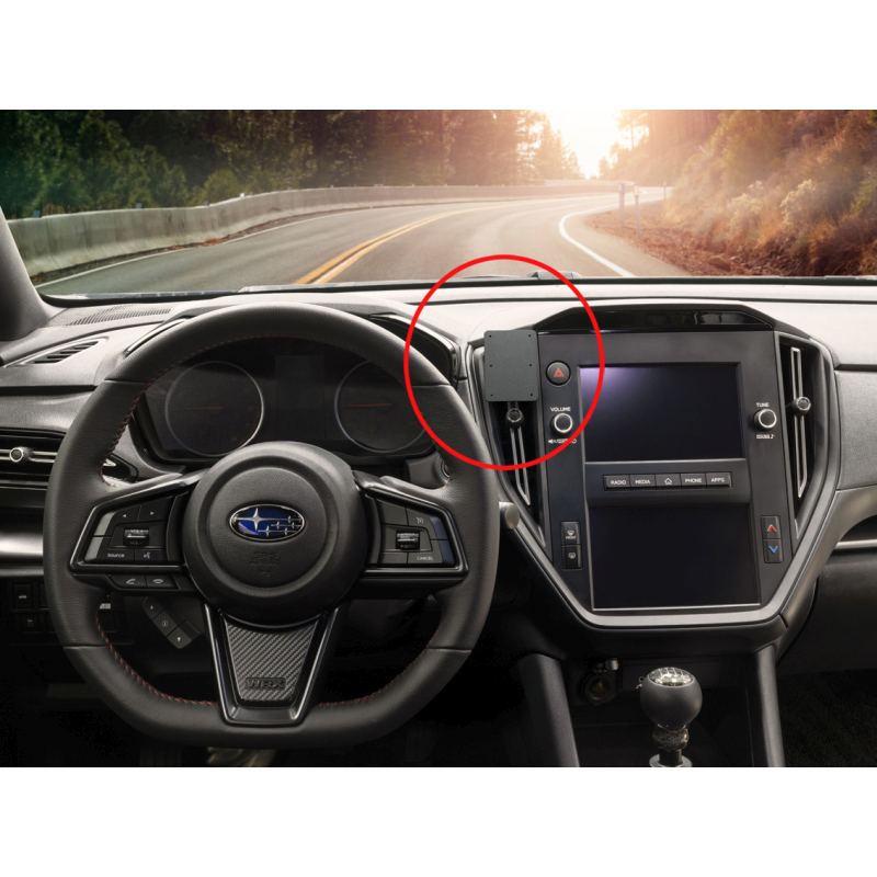 Brodit 855819 support voiture Subaru WRX, 22- fixation à la console