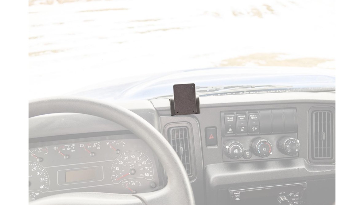 Brodit 856257 support voiture International HV/MV, 24- fixation à la console
