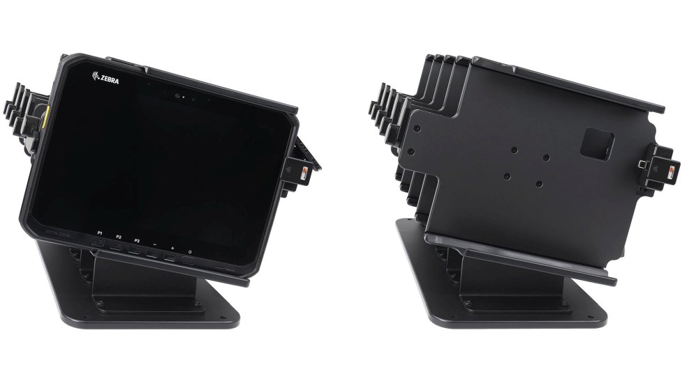 Brodit 217140 Tisch Stand für Zebra ET60/ET65