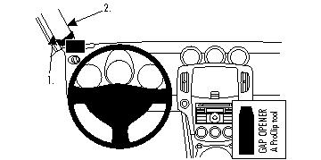 Brodit 804315 support voiture Nissan 370 Z