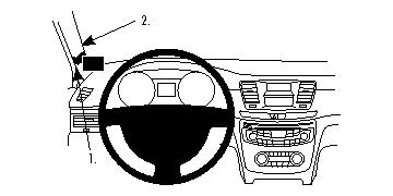 Brodit 804589 support voiture Peugeot 508