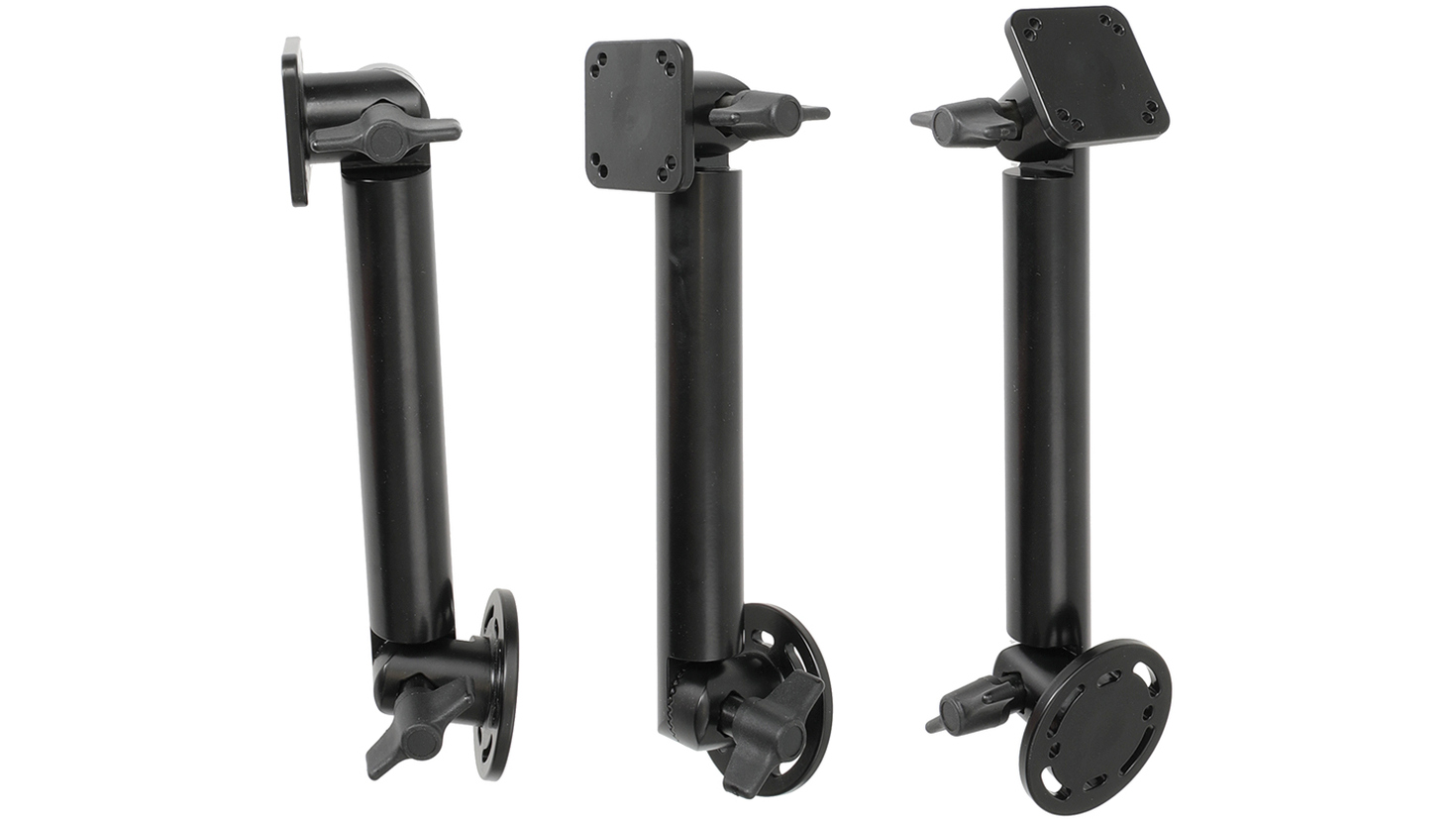 Brodit 216153 Support de socle avec écrou à oreilles 10"