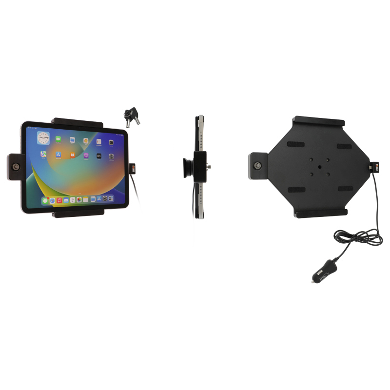 Brodit 752339 Autohalterung Apple, iPad 10th Gen (A2696, A2757, A2777) & Apple iPad 2025 A16 (A3354, A3355, A3356) ,