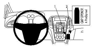Brodit 854437 support voiture Buick Verano