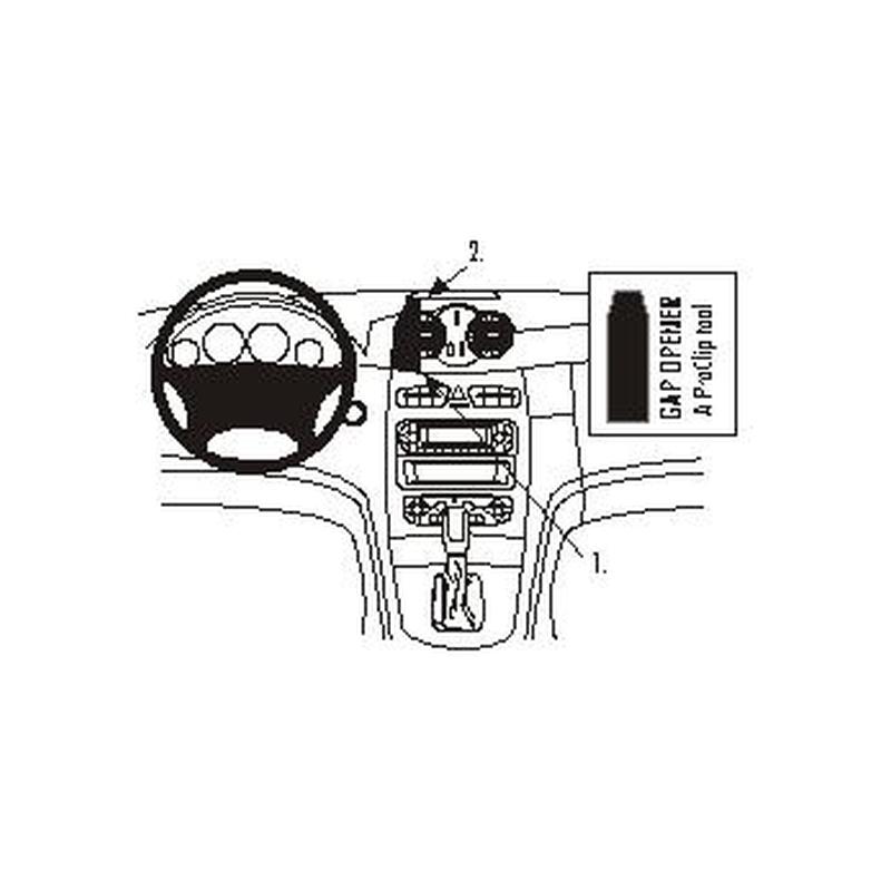 Brodit 853072 support Mercedes Benz CLK-Class 02-10