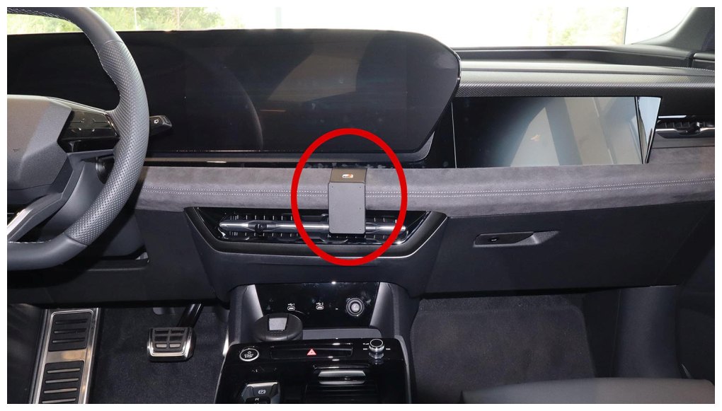 Brodit 856114 support voiture Audi Q6, 25-