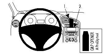 Brodit 854465 support voiture Peugeot 5008