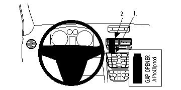 Brodit 854518 Autohalterung Opel Meriva