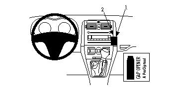 Brodit 853985 support voiture Toyota Auris
