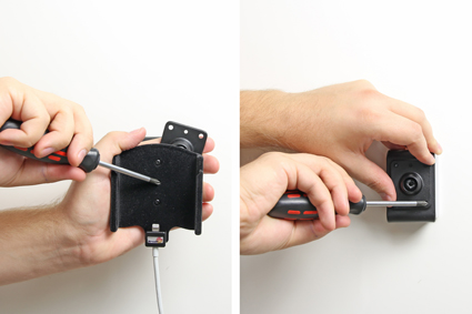 Brodit Halter mit Kabelbefestigung für iPhone 6+