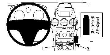 Brodit 854054 Autohalterung Opel Antara