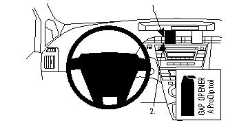 Brodit 854354 support voiture Toyota Prius