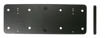 Brodit plaque pour 2 appareils, 145 x 50 x 5 mm, a