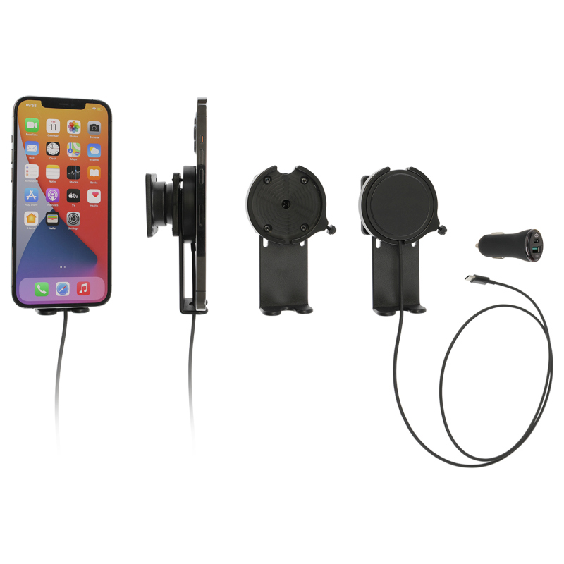 Brodit 216327 support appareil Apple iPhone 12-17