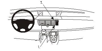 Brodit 853155 Autohalterung Citroen C8