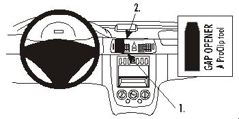 Brodit 853045 support voiture Mercedes Benz Vaneo