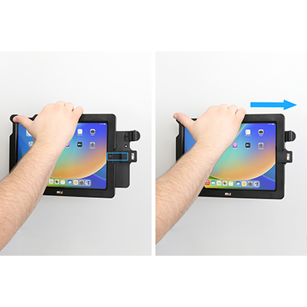 Brodit 216429 ModTek Hard Case Apple iPad 10th Gen (A2696, A2757, A2777) & Apple iPad 2025 A16 (A3354, A3355, A3356)