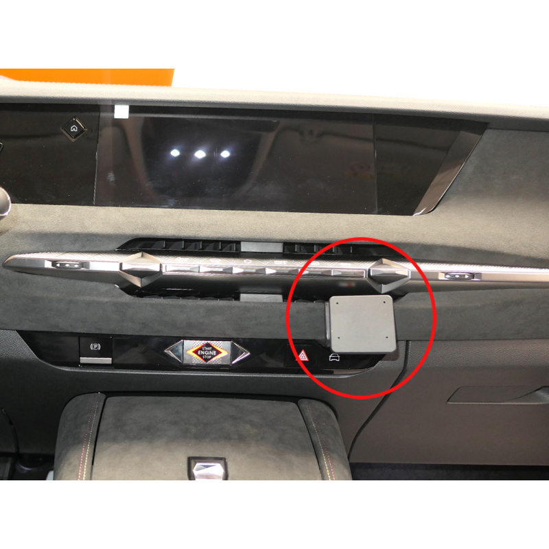 Brodit 855855 support voiture DS DS4, 22- fixation à la console coudé