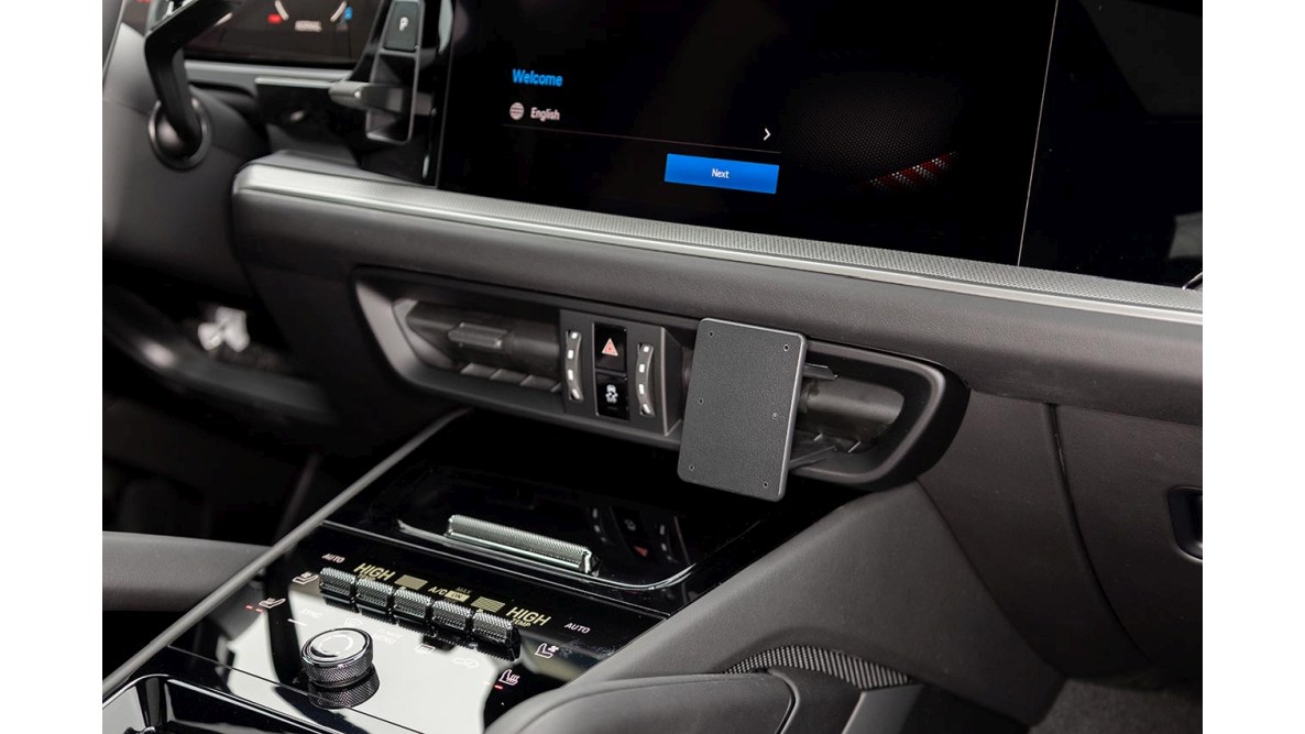 Brodit 856137 Autohalterung Porsche, Cayenne 25-, an der Mittelconsole, Center mount