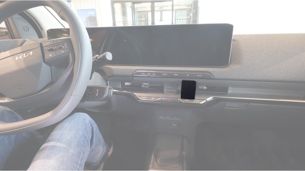 Brodit 856291 support voiture Kia EV2, 27- fixation à la console