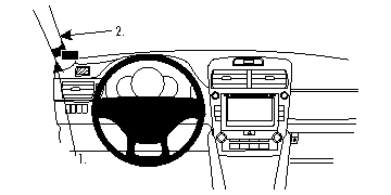 Brodit 804716 support voiture Toyota Camry