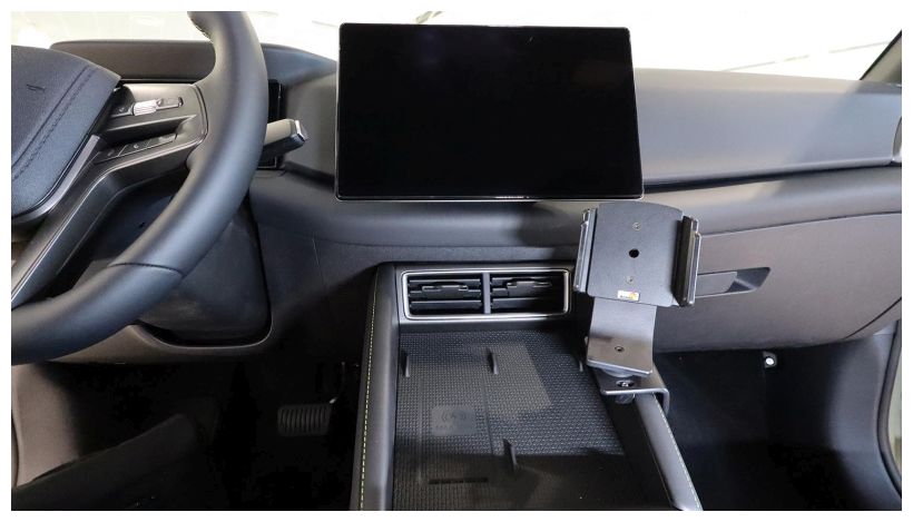 Brodit 836301 Autohalterung BYD, Atto 2 25-, an der Konsole abgewinkelt, Console mount