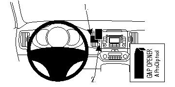 Brodit 854557 support voiture Kia Sportage
