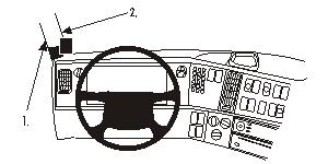 Brodit 803191 Autohalterung Volvo FH/FM/NH series