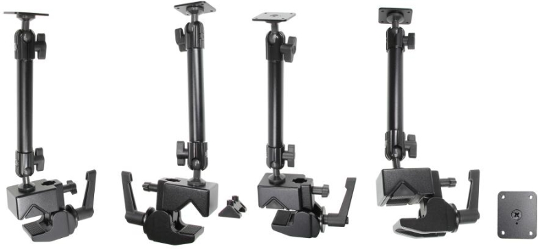 Brodit 202014 Support socle 10" pouces avec pince