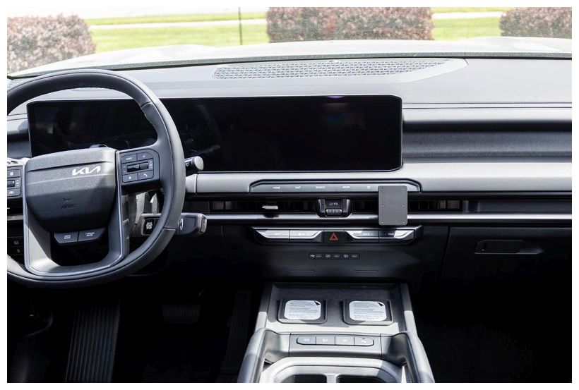 Brodit 856287 support voiture Kia Telluride, 27- fixation à la console