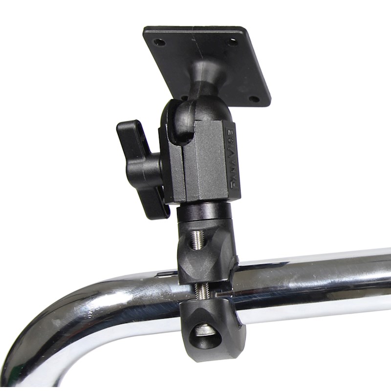 Brodit 215792 Support tube avec plaque de montage