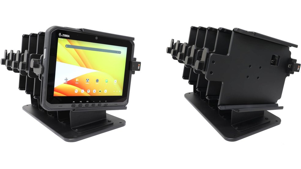 Brodit 217140 Tisch Stand für Zebra ET60/ET65
