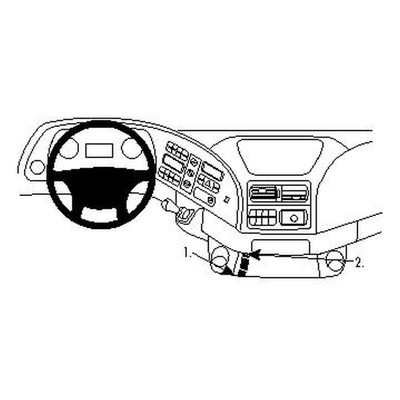Brodit 853356 support voiture Mercedes Benz Actros