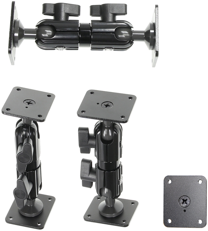 Brodit 202016 Pedestal Mounts 5"