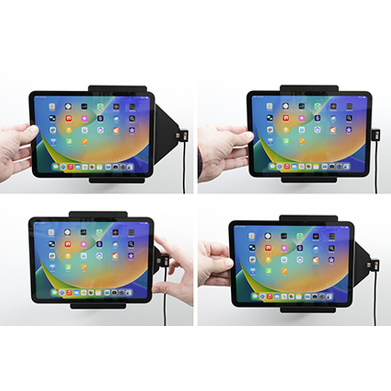 Brodit 727339 Gerätehalterung Apple iPad 10th Gen (A2696, A2757, A2777) & Apple iPad 2025 A16 (A3354, A3355, A3356)