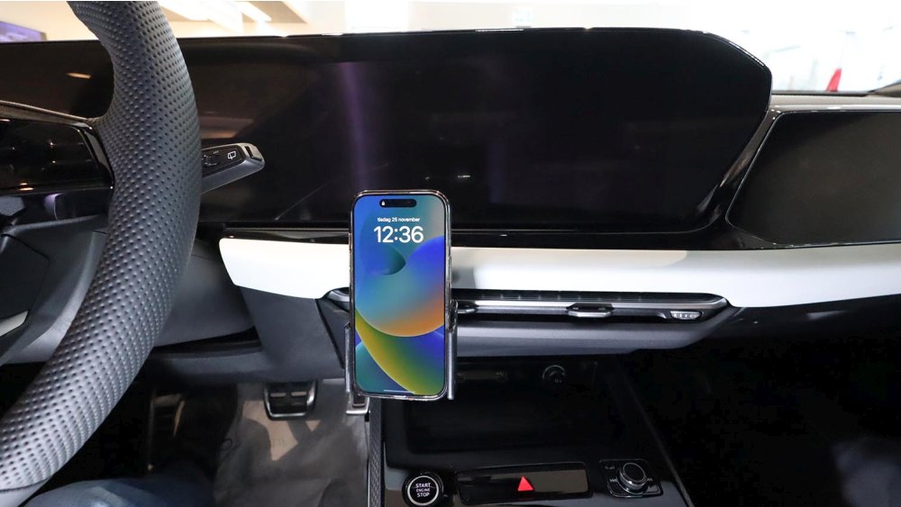 Brodit 856260 support voiture Audi A6, 25- fixation à la console