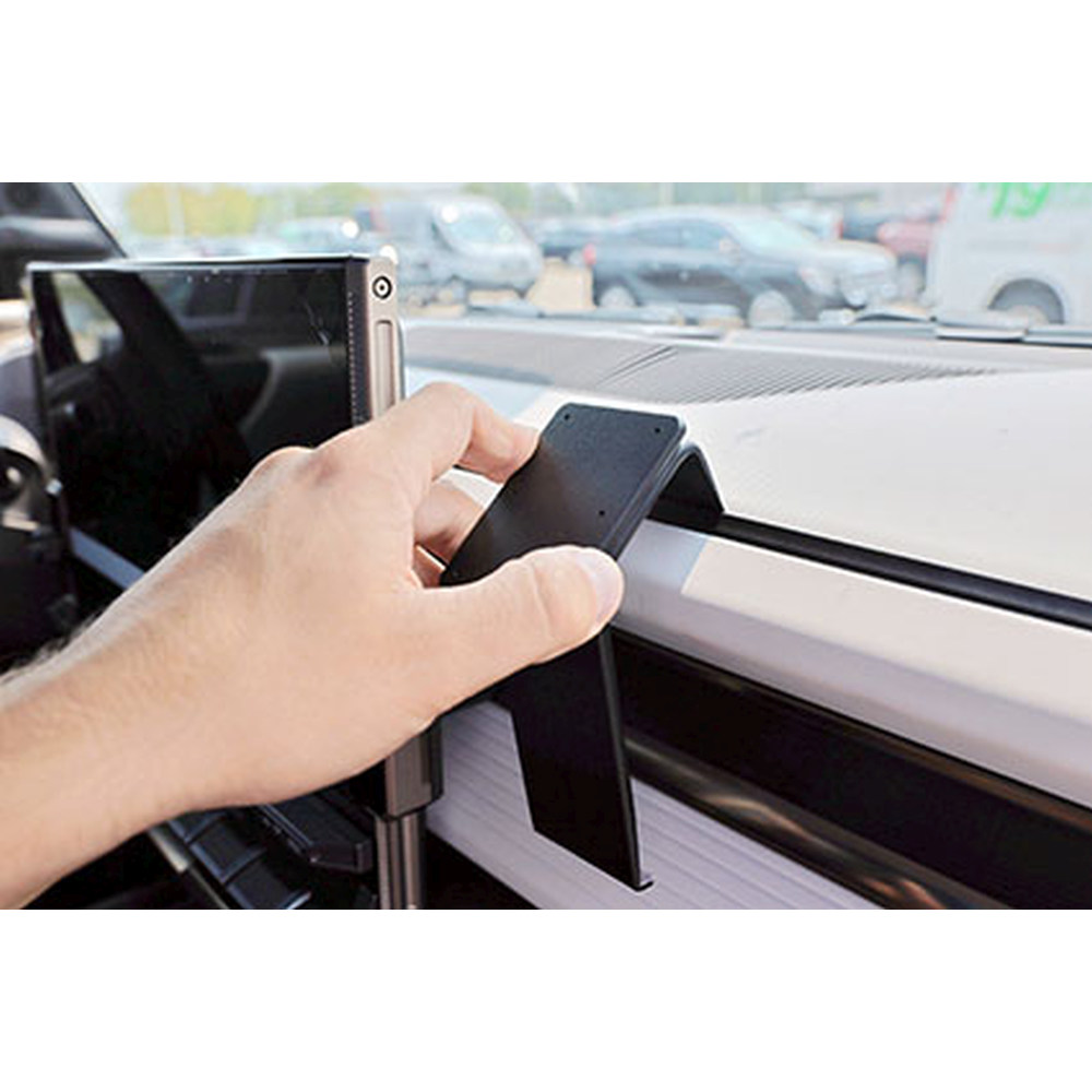 Brodit 855907 support voiture GMC Hummer EV, 23- fixation à la console coudé
