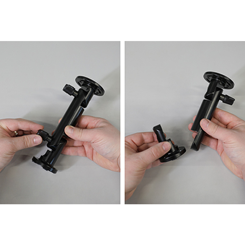 Brodit 216389 Support de socle avec écrou à oreilles