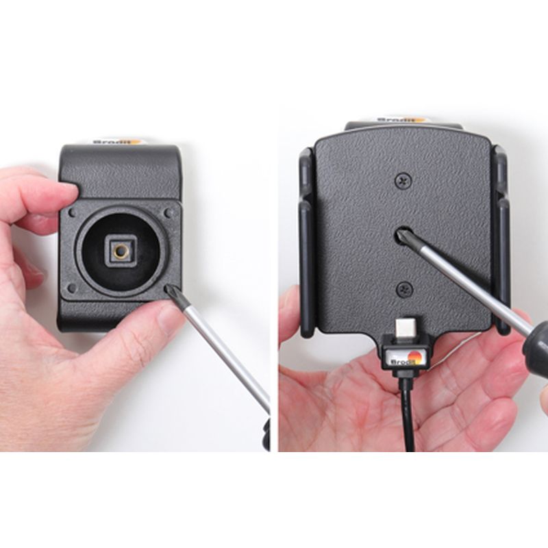 Brodit 727204 support USB Typ C  installation fixe